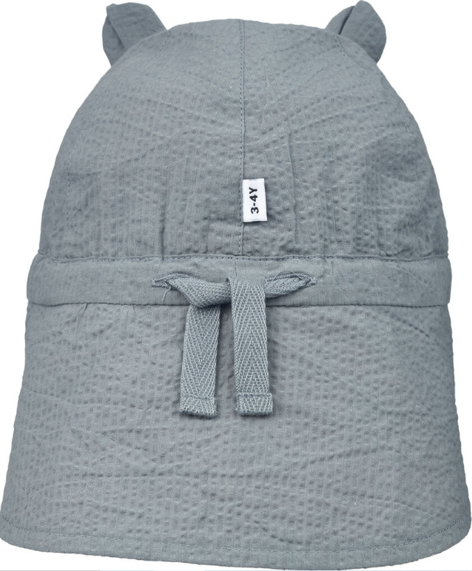 Liewood Sonnenhut "Gorm" , Wendbar, check navy/Sandy