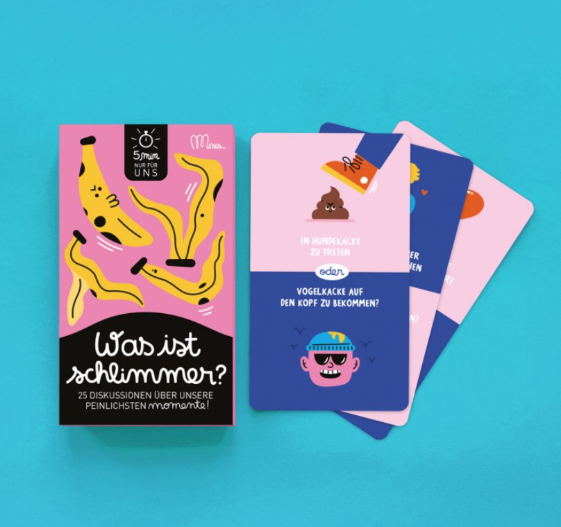 minus Verlag - DISKSSIONSPIEL "Was ist schlimmer?"