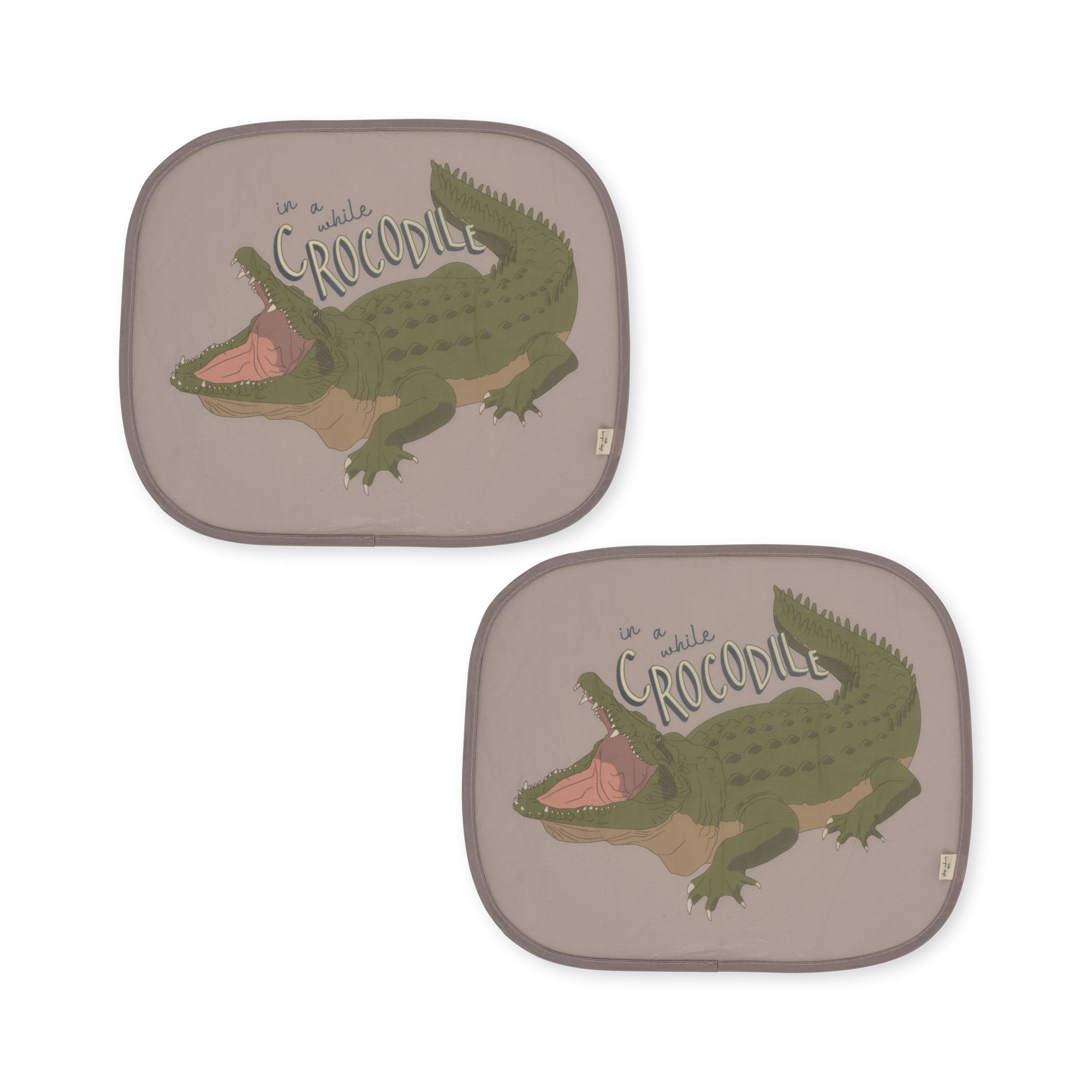 Konges slojd  - Autosonnenschutz 2er Set - Oxford Tan