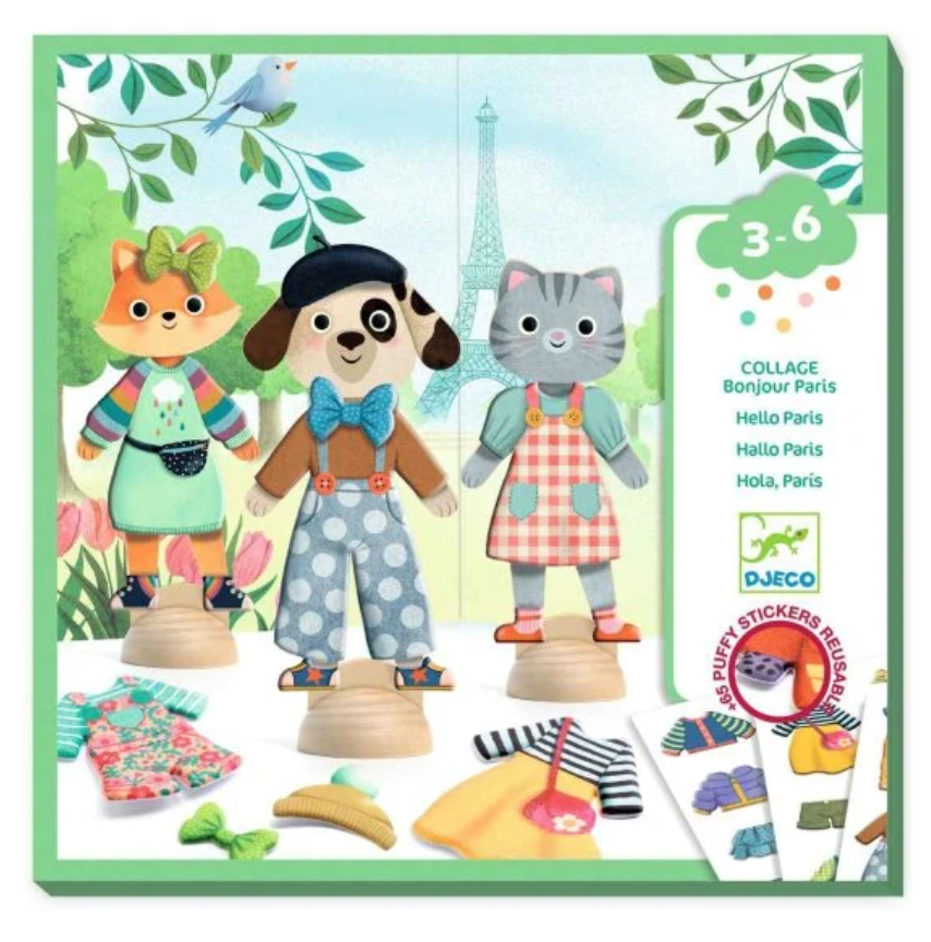 djeco Basteln 3-6: "Bonjour Paris"