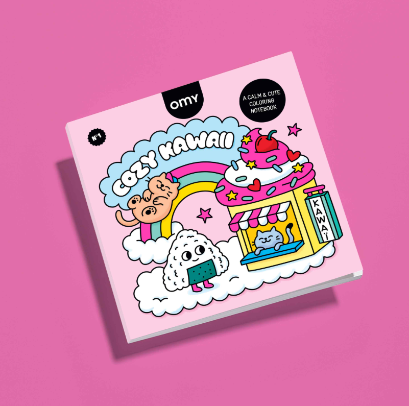 OMY Ausmalbuch – Cozy Kawaii - Cozy Art