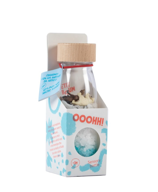 PETIT BOUM Spy Bottle - Sensorikflasche "Arktik"
