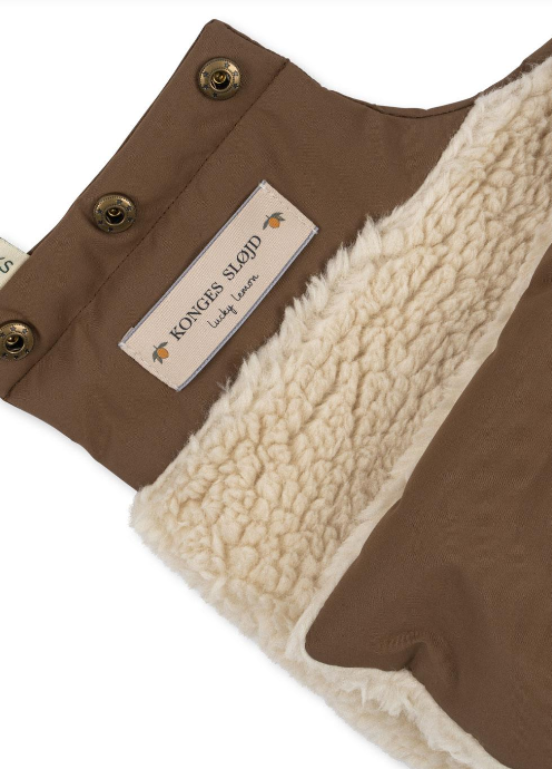 Konges Slojd Kinderwagen - Handschuhe, "Nohr", Walnut