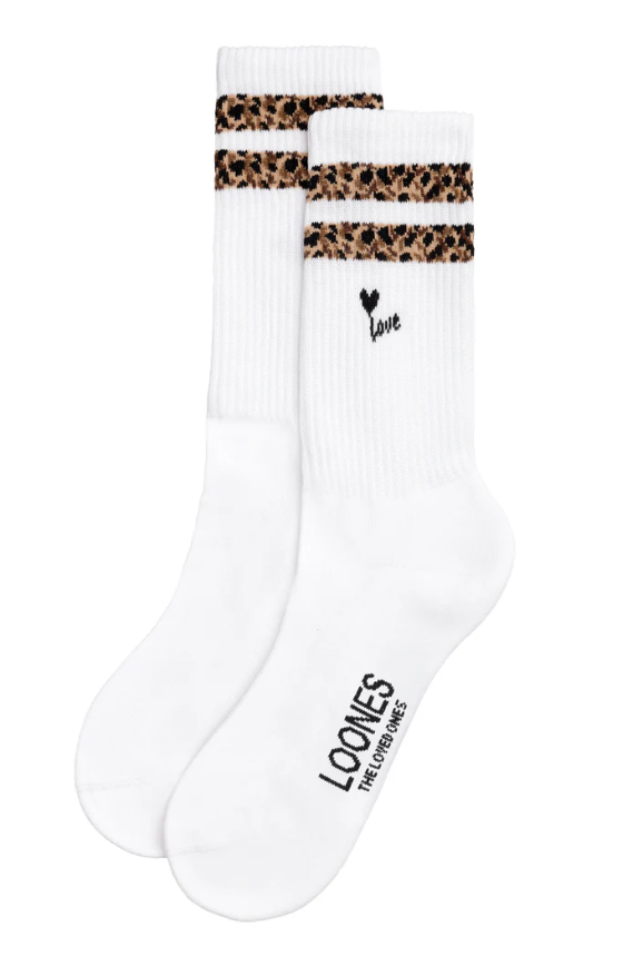 Socken LEO LOVE | white