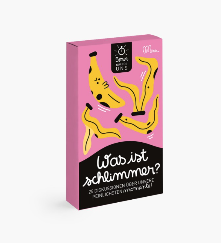 minus Verlag - DISKSSIONSPIEL "Was ist schlimmer?"