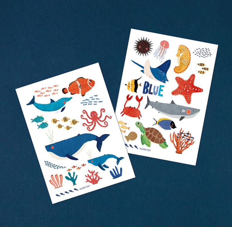 Londji Tattoos Blue