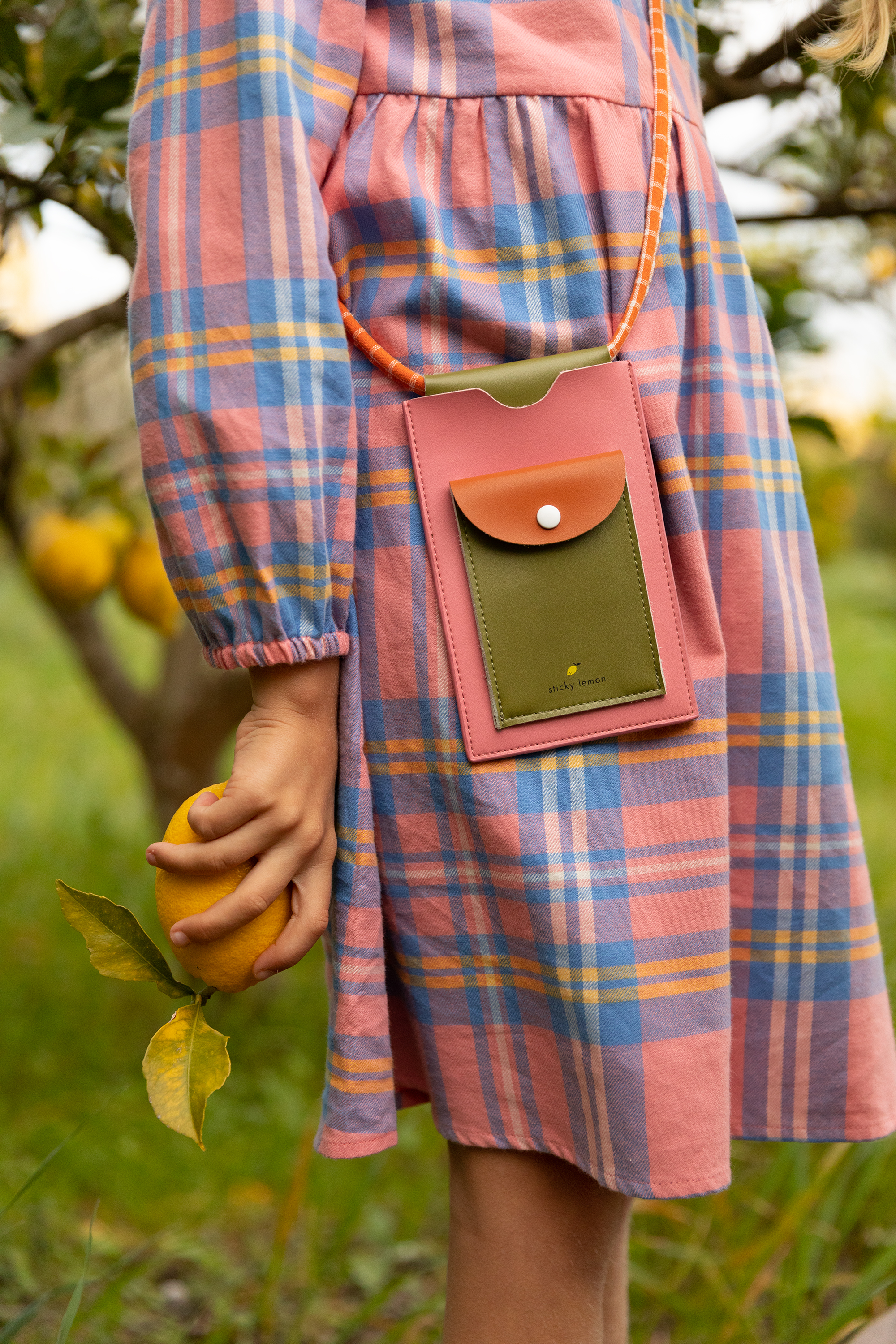 Sticky Lemon Handy Tasche  - Flower Pink