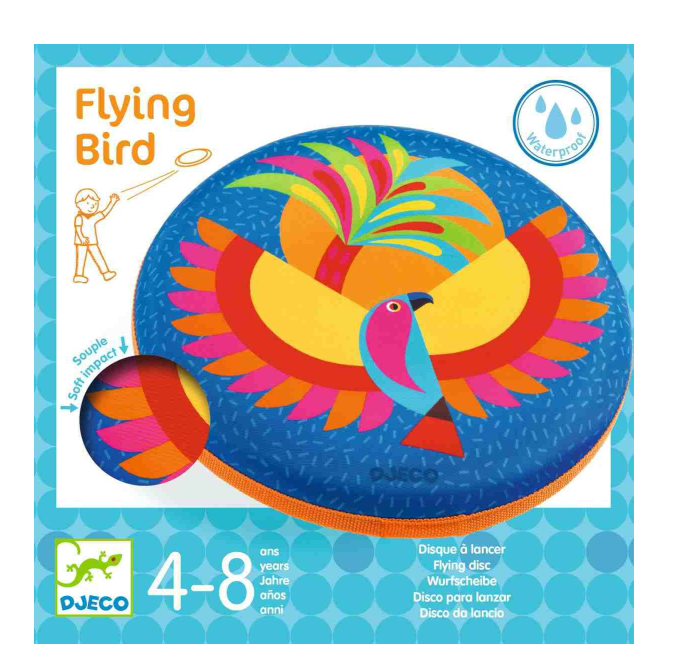 Djeco Wurfscheibe, Frisbee  "Flying Bird"