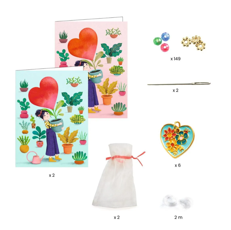 Schmuck basteln: Herzchen