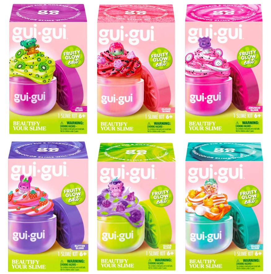 gui gui - Slime Einzelpack, Fruity Glow Edition