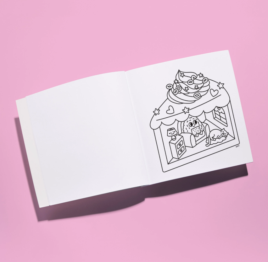 OMY Ausmalbuch – Cozy Kawaii - Cozy Art