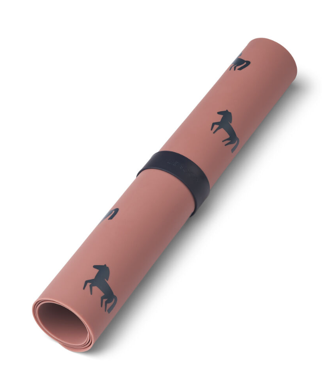 Liewood Tischset "Jude", Horses/Dark Rosetta