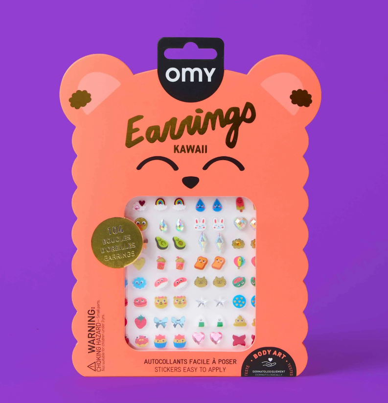 OMY Ohrsticker "Kawaii"